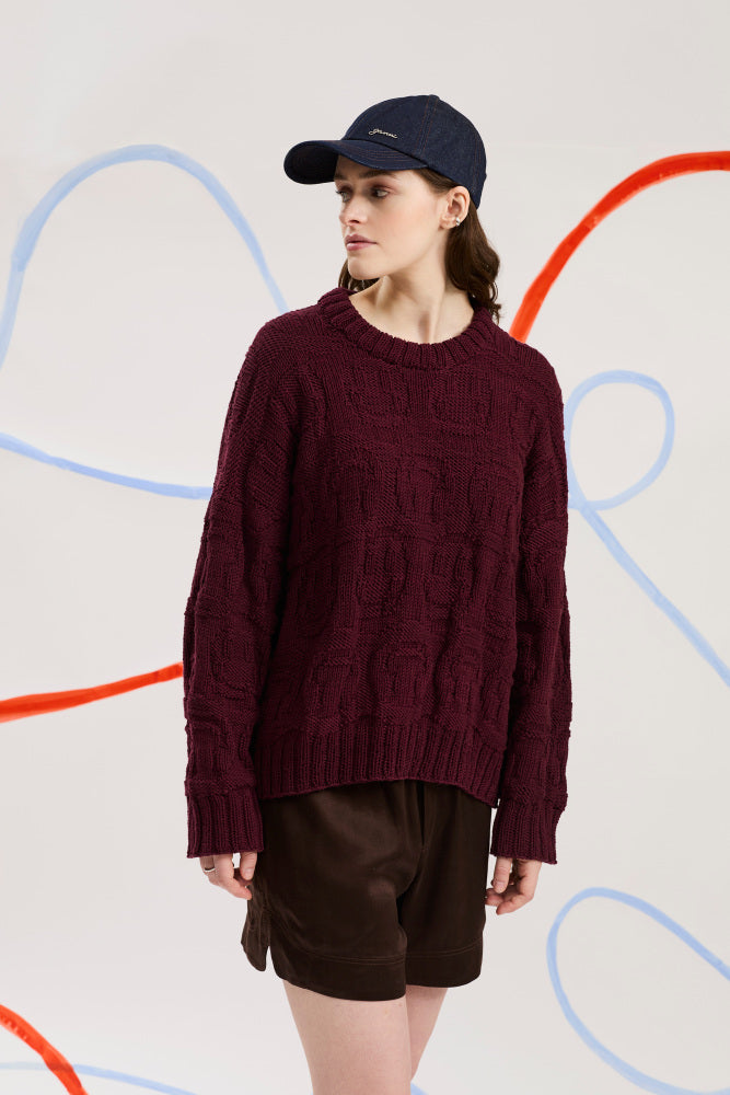MEGA MOOD sweater voksne - garnkit