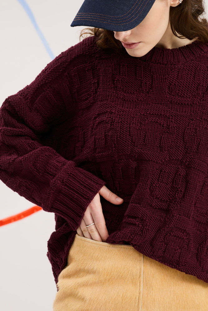 MEGA MOOD sweater voksne - garnkit