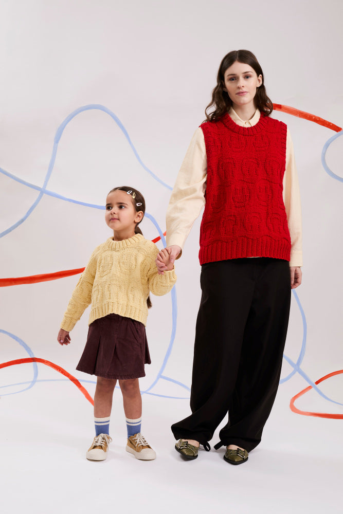 MEGA MOOD sweater børn - garnkit