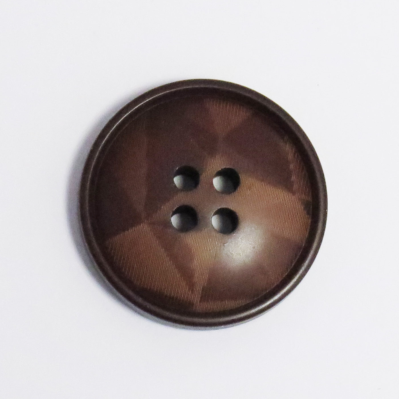 KNAP 4 HUL 24" MELERET BRUN