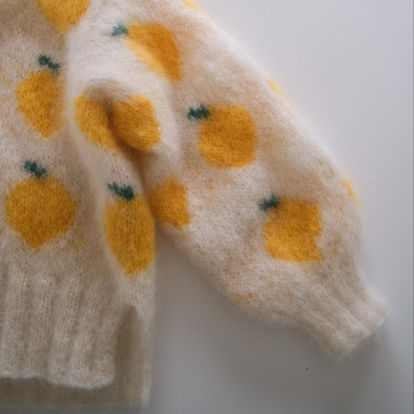 Hipknitshop Fruity Sweater Citron, voksen - Strikke Kit
