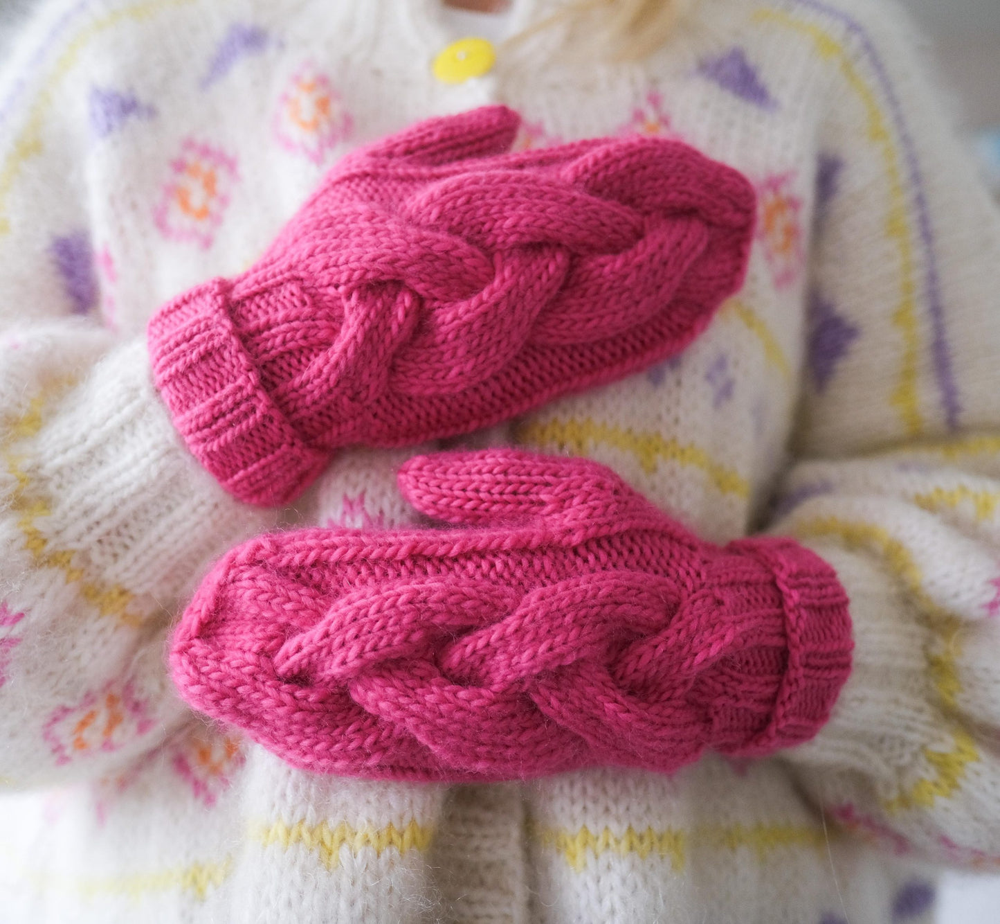 Hipknitshop Alba Mittens- Opskrift