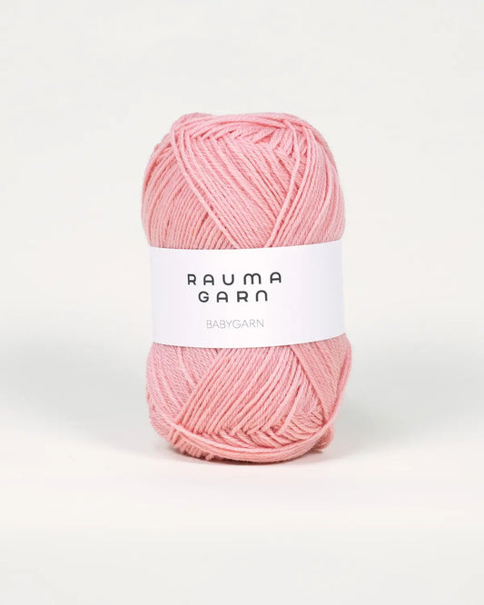 Rauma Garn - Babygarn - Pink