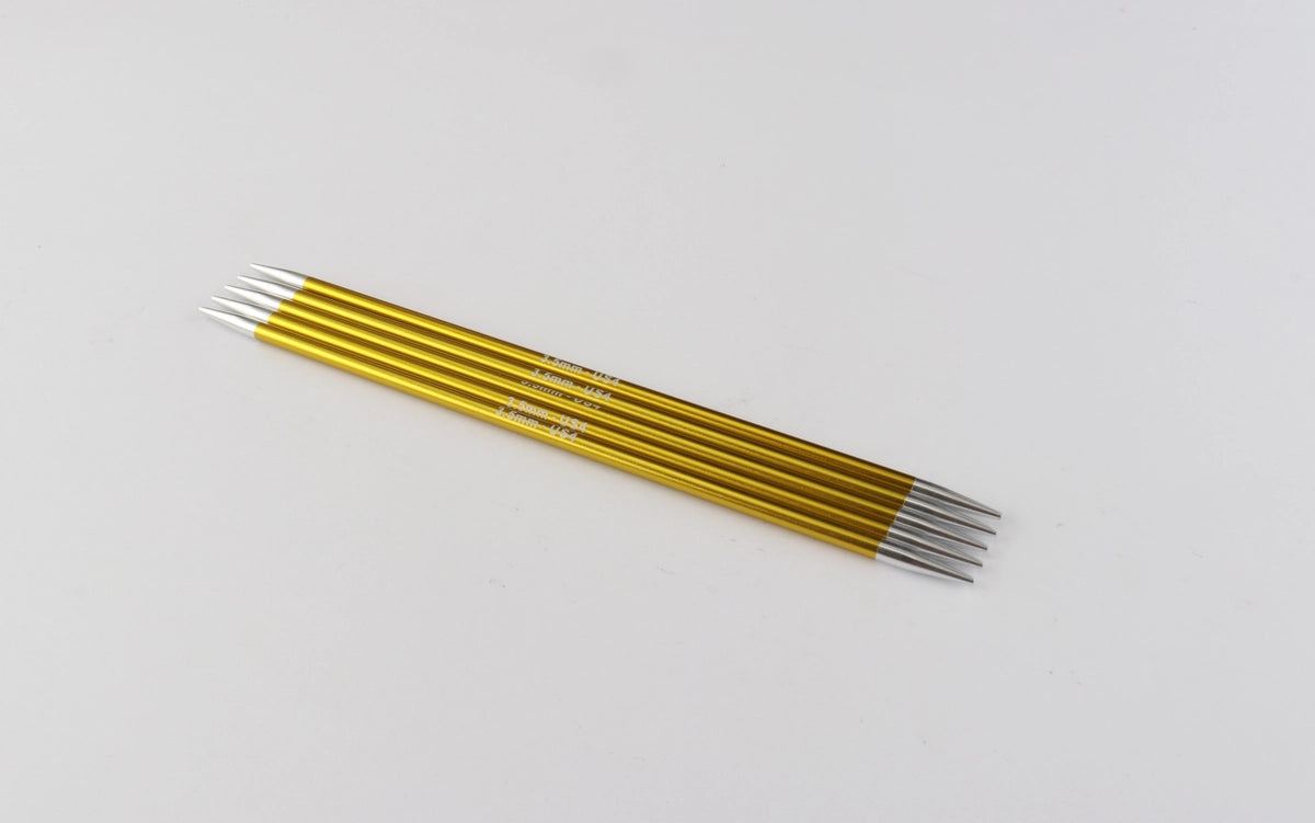 KnitPro ZING Strømpepinde 20 cm – 3.50 mm