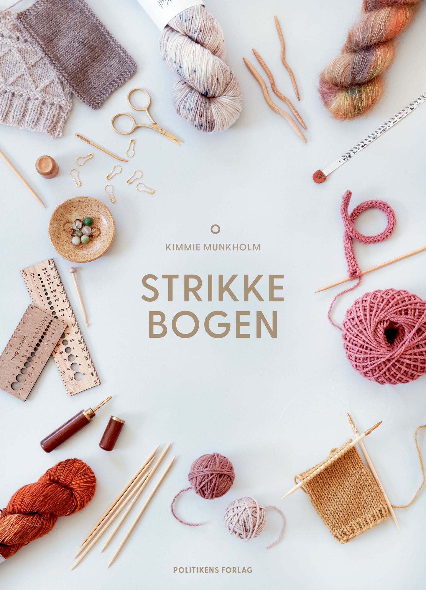 📖 Strikkebogen af Kimmie Munkholm – teknikker for både nye og øvede 🧶✨