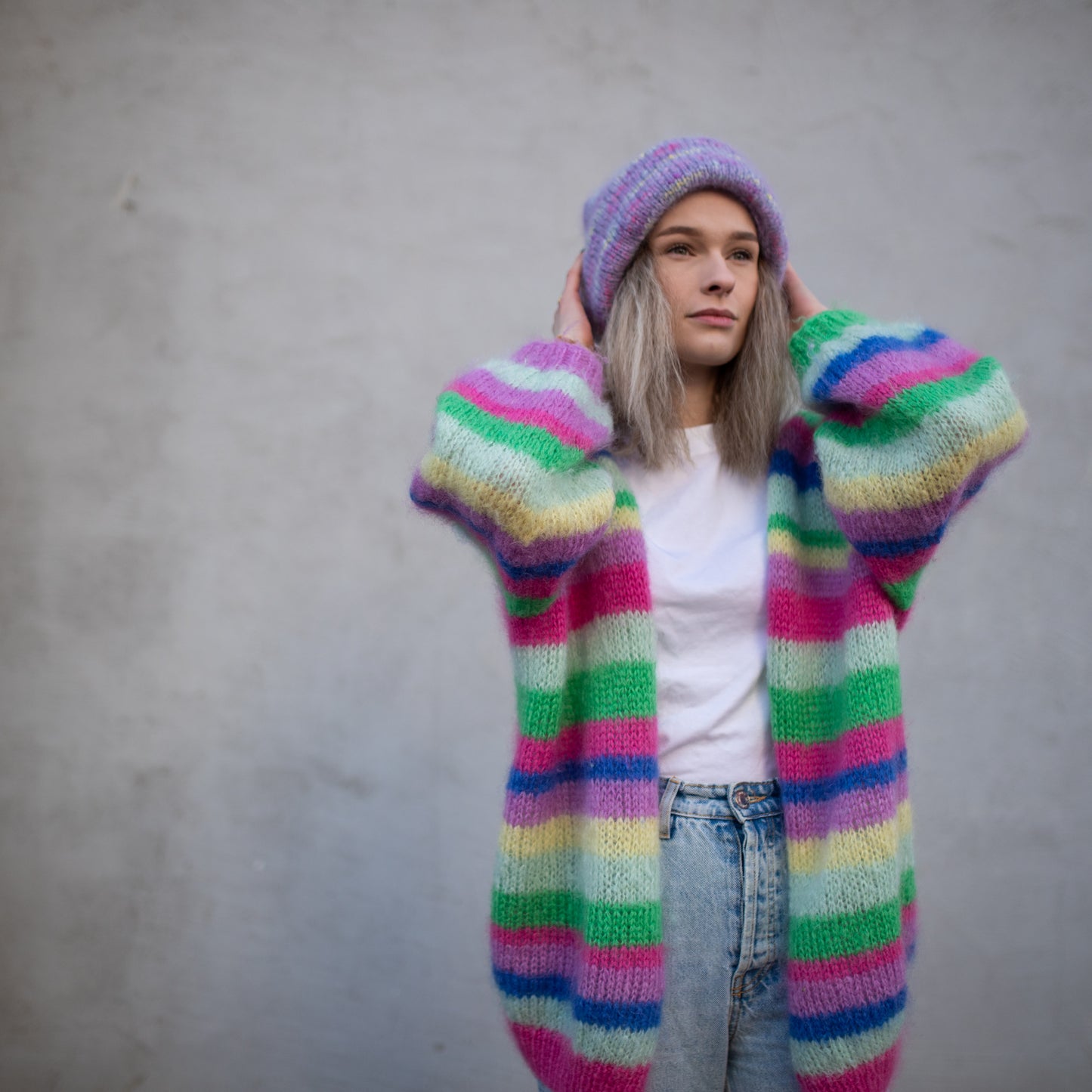 BonBon POKER FACE BEANIE - gratis sammen med garn