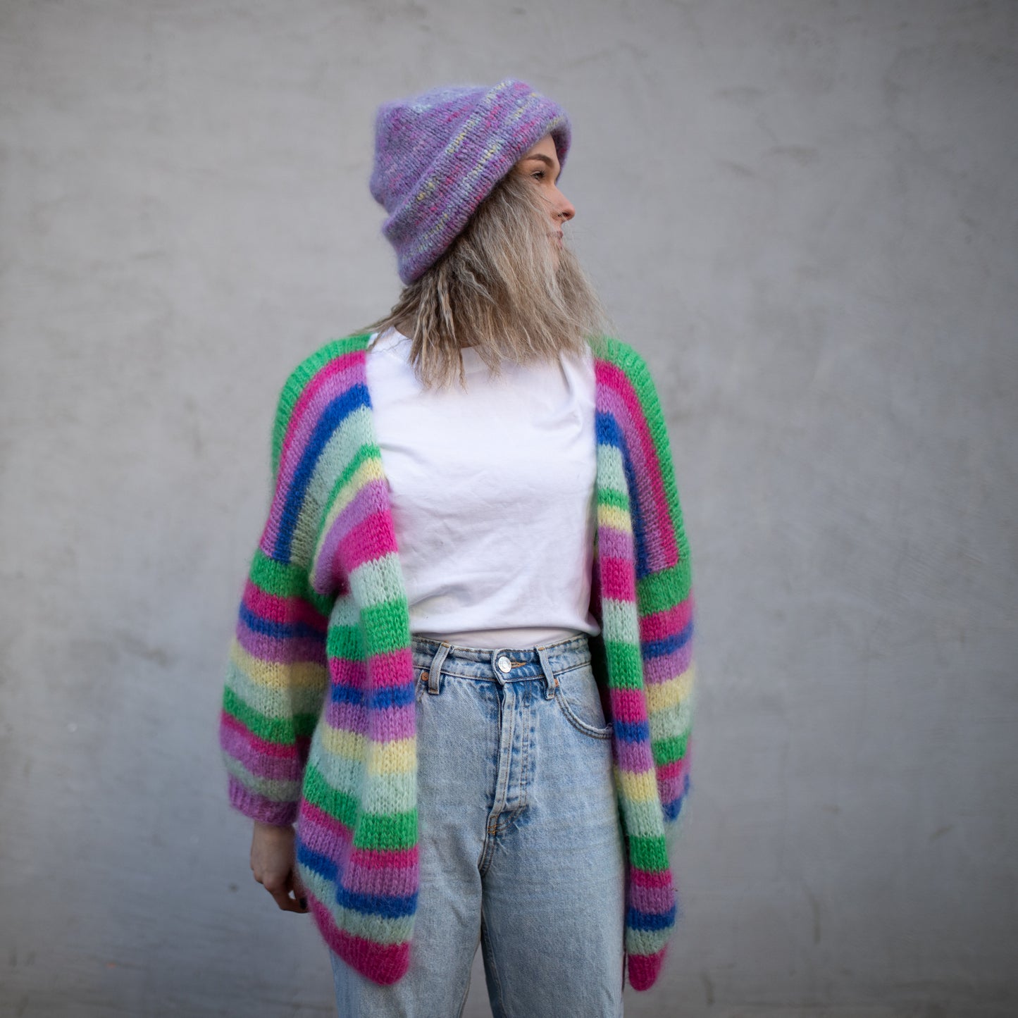 BonBon POKER FACE BEANIE - gratis sammen med garn