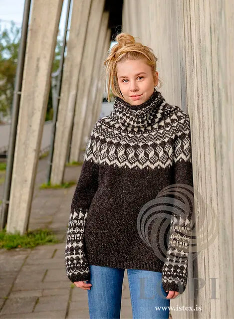 Öræfi – STRIKKEKIT- Islandsk sweater i Léttlopi ❄️