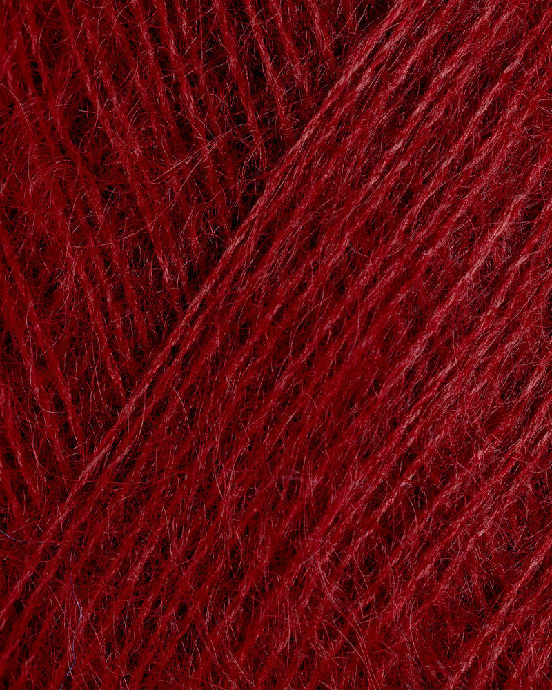 Rauma Garn - Mild Mohair - Vinrød (40)