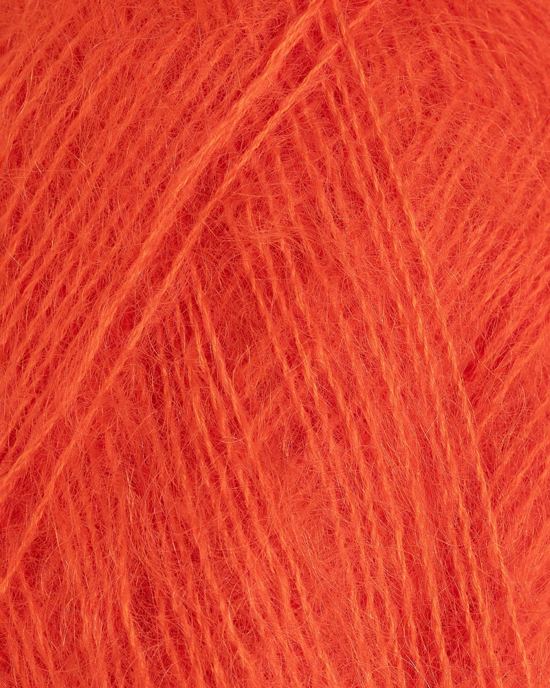 Rauma Garn - Mild Mohair - Rødoransje (43)