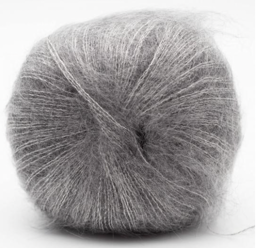 Kremke - Silk Mohair - Grey Malange - (col.20_001)