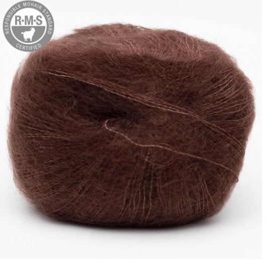 Kremke - Silk Mohair - Mørk Brun - (col.10_116)