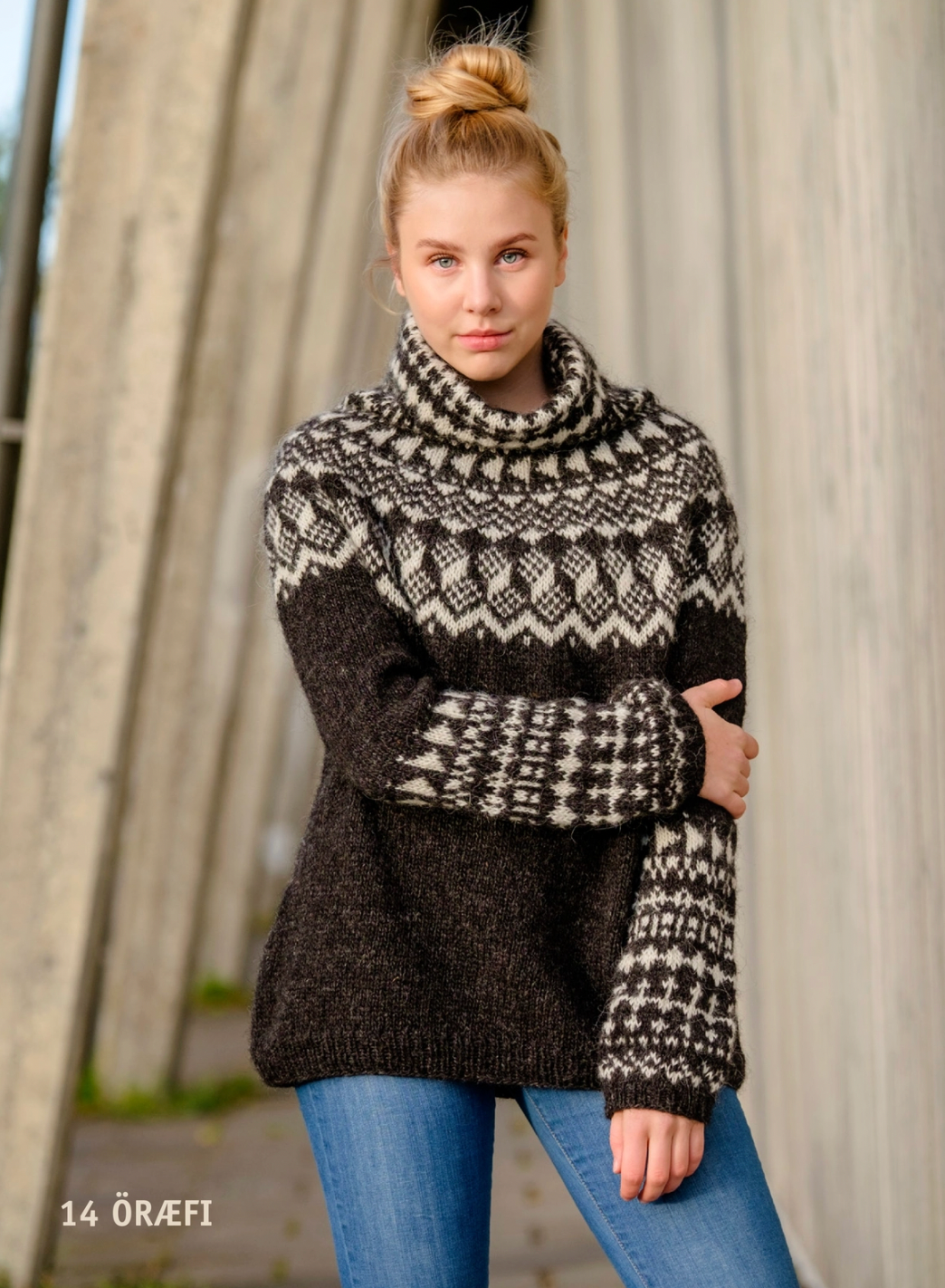 Öræfi – STRIKKEKIT- Islandsk sweater i Léttlopi ❄️
