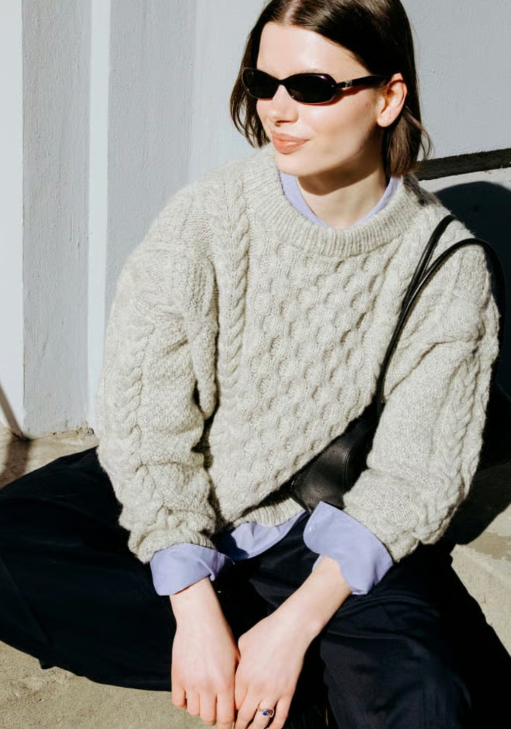 🧶✨ Magne Flettegenser – Strikkekit i Rauma Fivel ❄️❤️