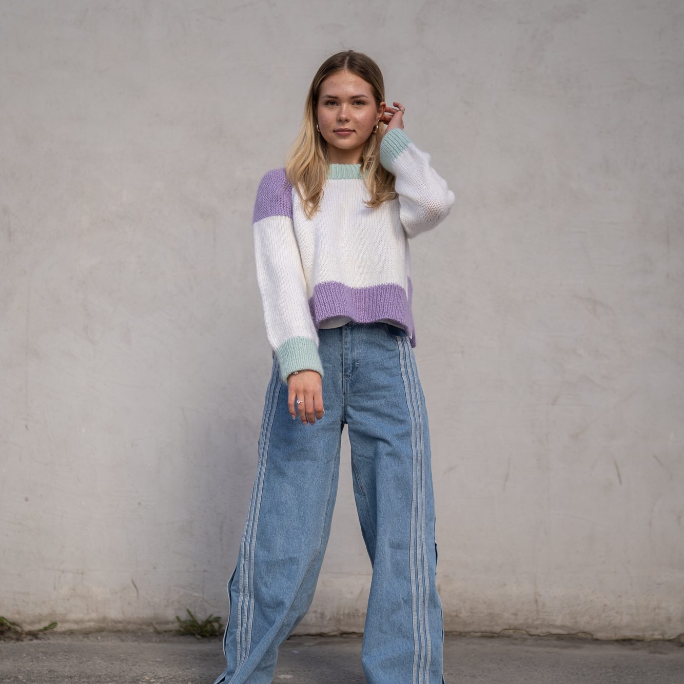 Jenny From the Block Sweater- gratis sammen med garn