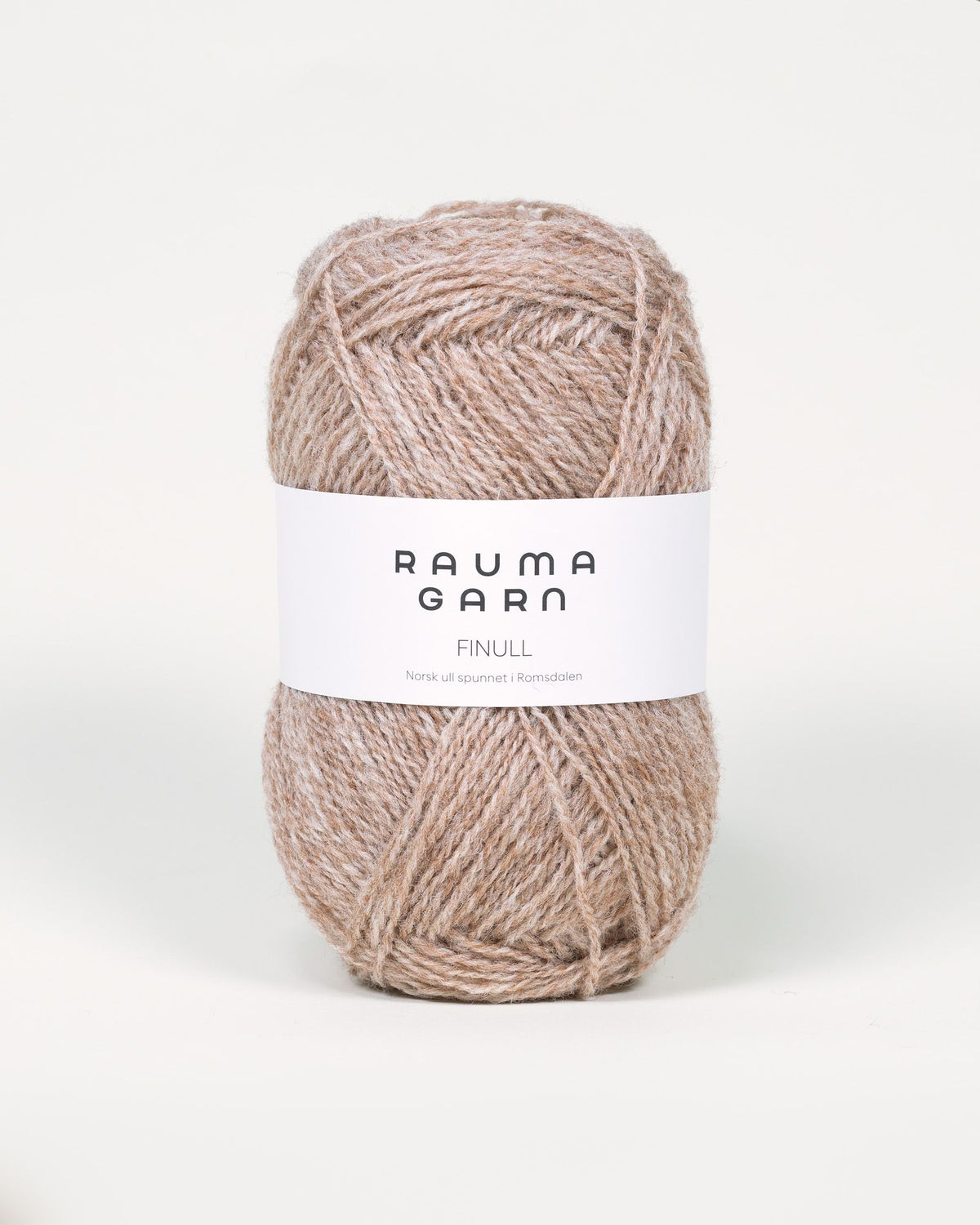 Rauma Garn - Finull - Beige Melert (406)