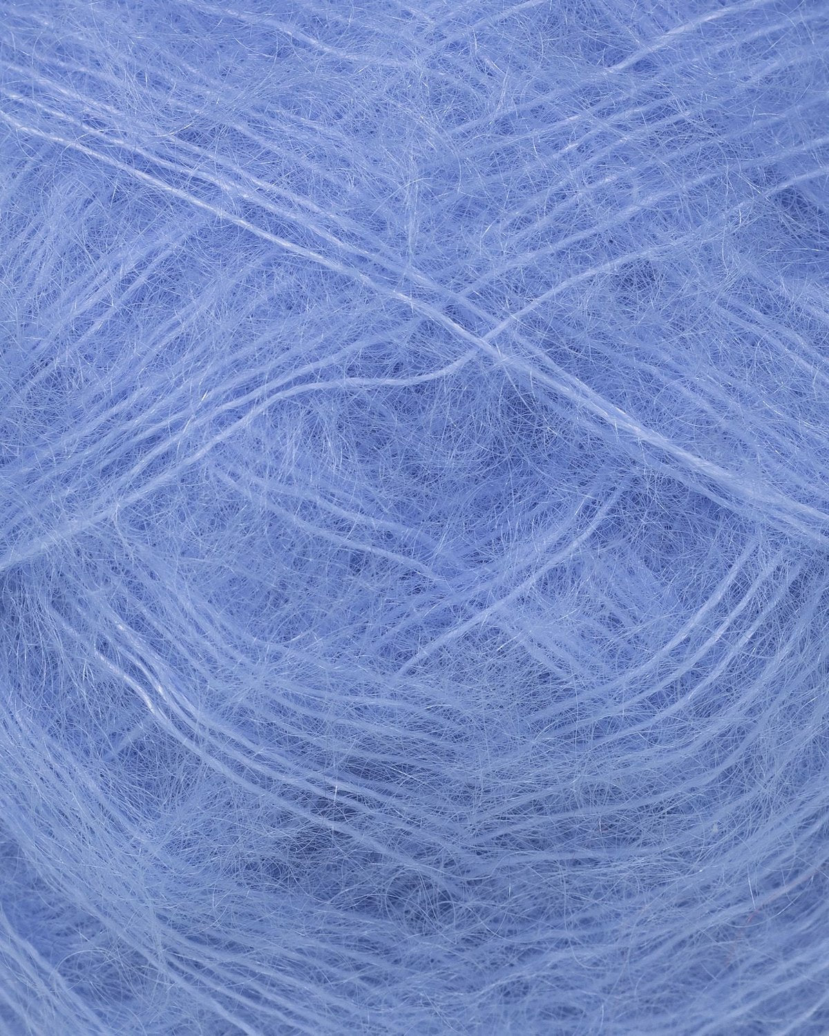 Rauma Garn - Plum Mohair - Blek blå (67)