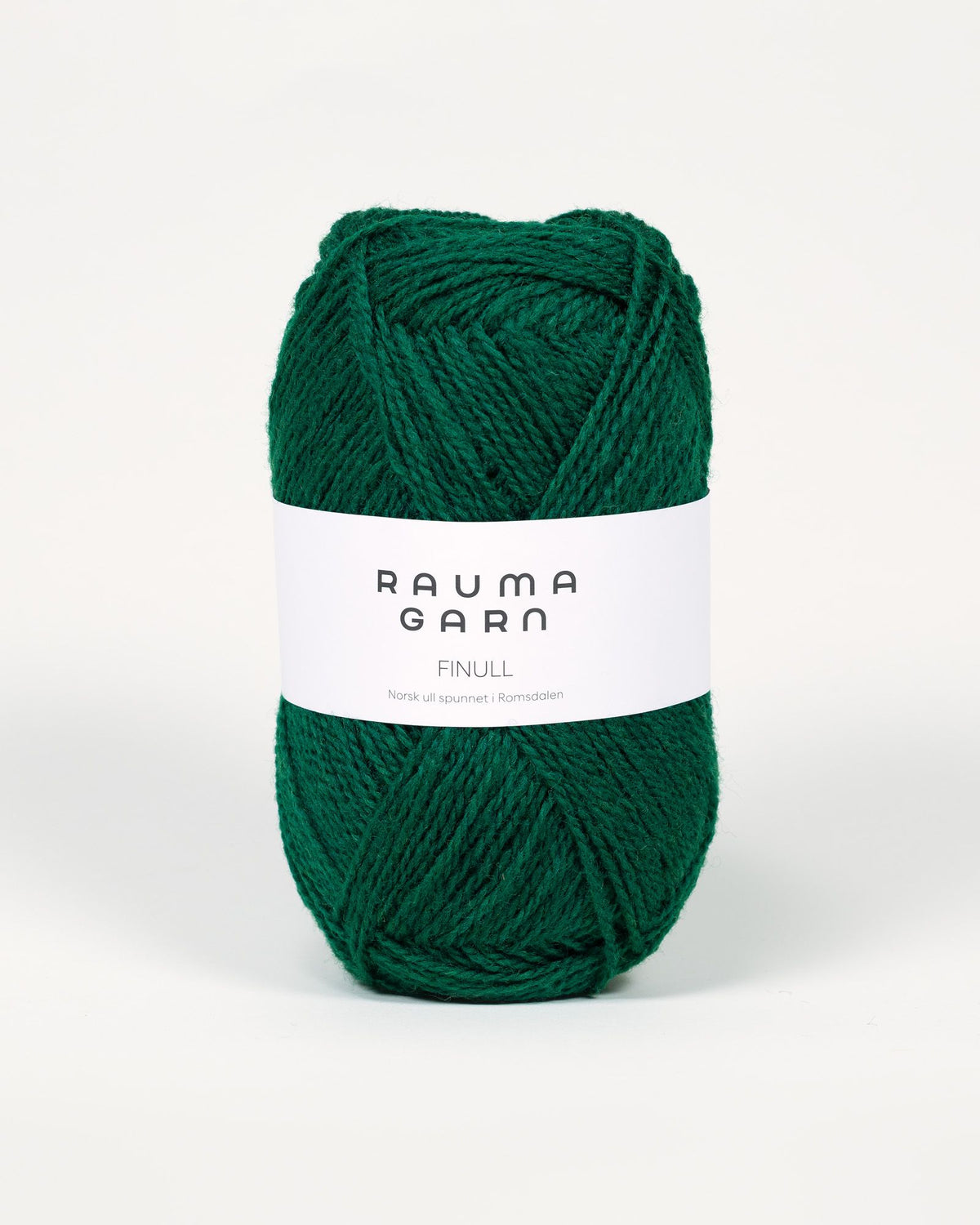 Rauma Garn - Finull - Dyp grønn (432)
