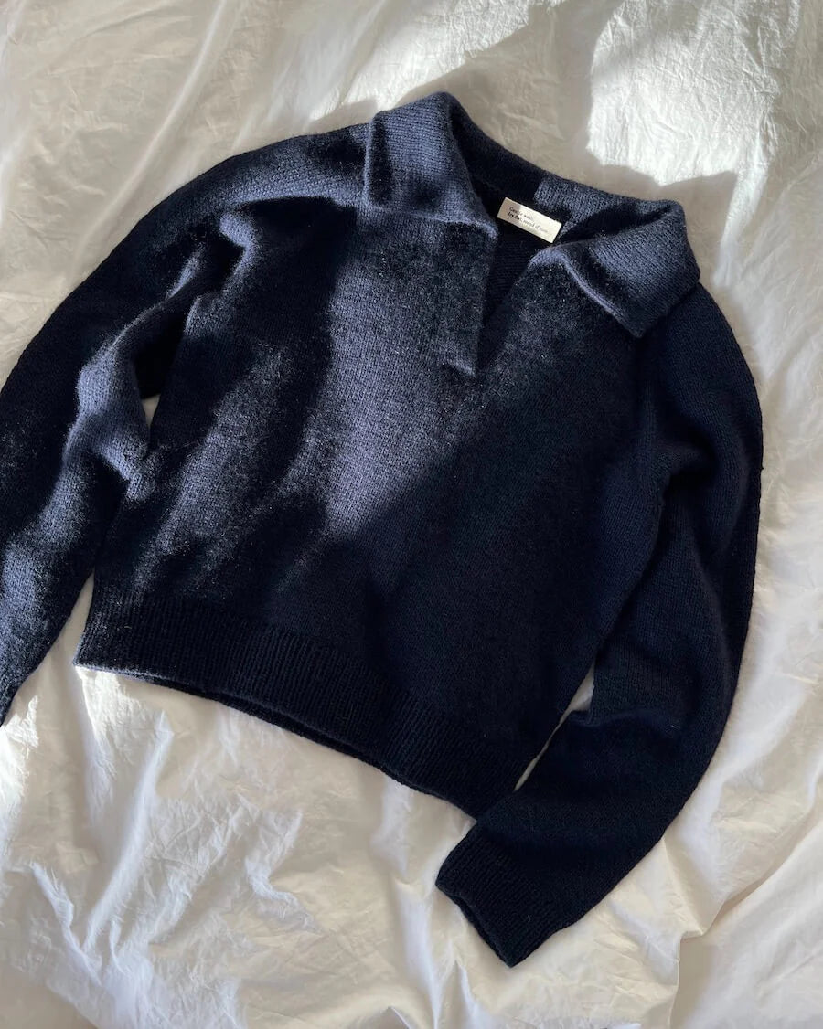 Elisabeth Blouse – nu som luksuskit med Cardiff Cashmere