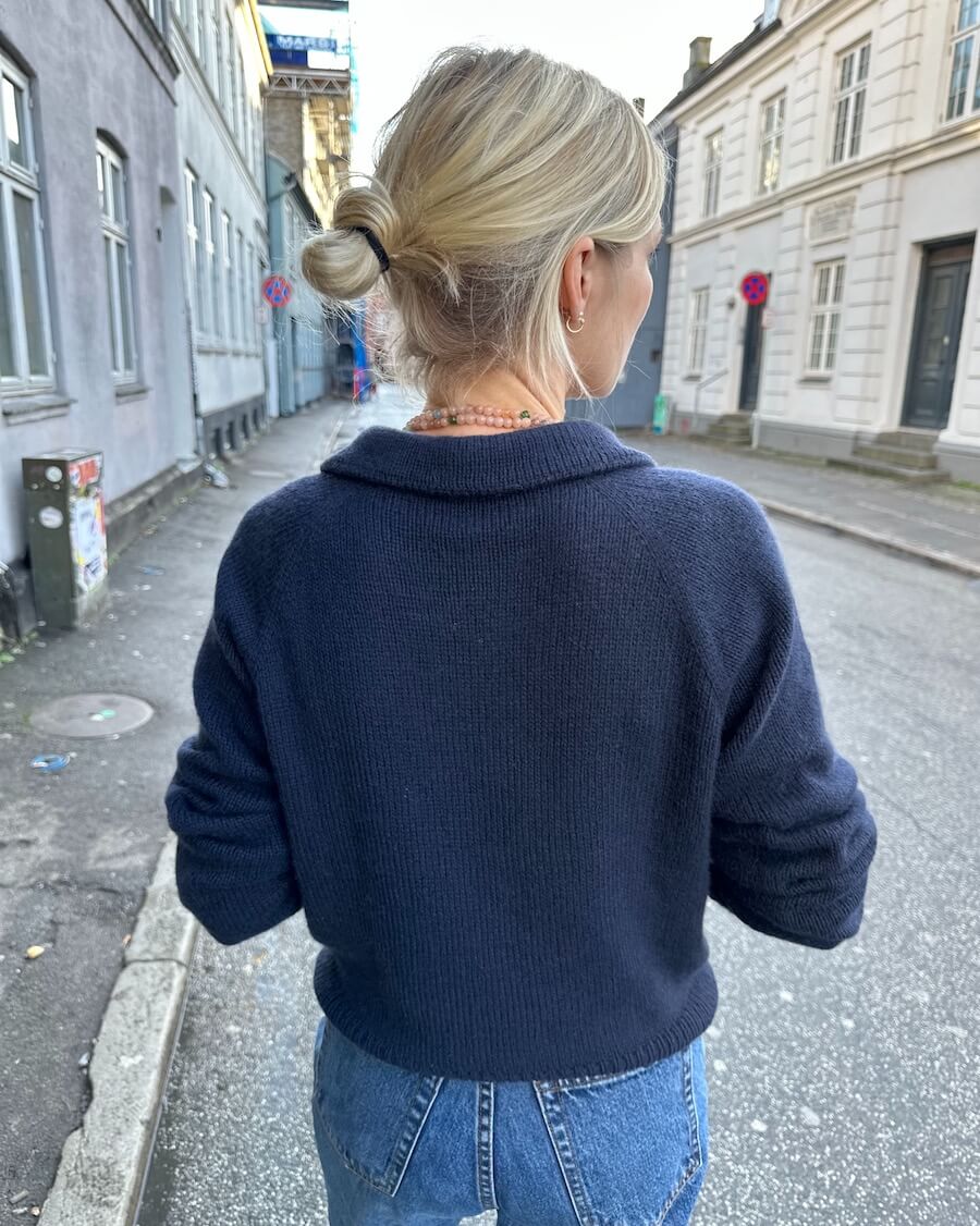 Elisabeth Blouse – nu som luksuskit med Cardiff Cashmere