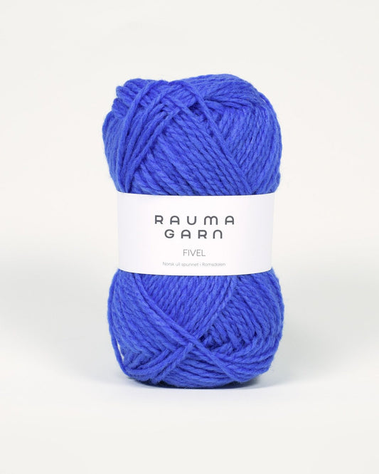 Rauma Garn - Fivel - Blå (21)