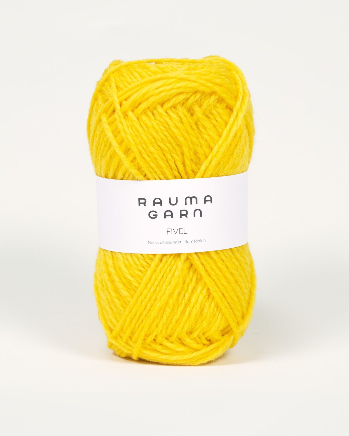 Rauma Garn - Fivel - Gul (14)