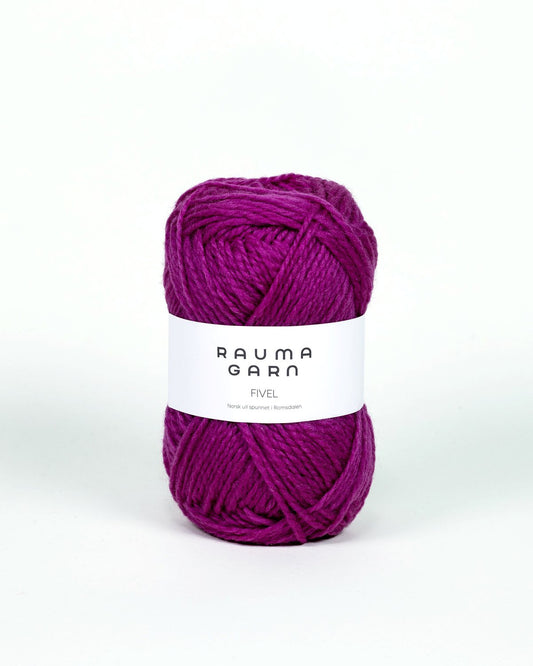 Rauma Garn - Fivel - Kløverlilla (28)