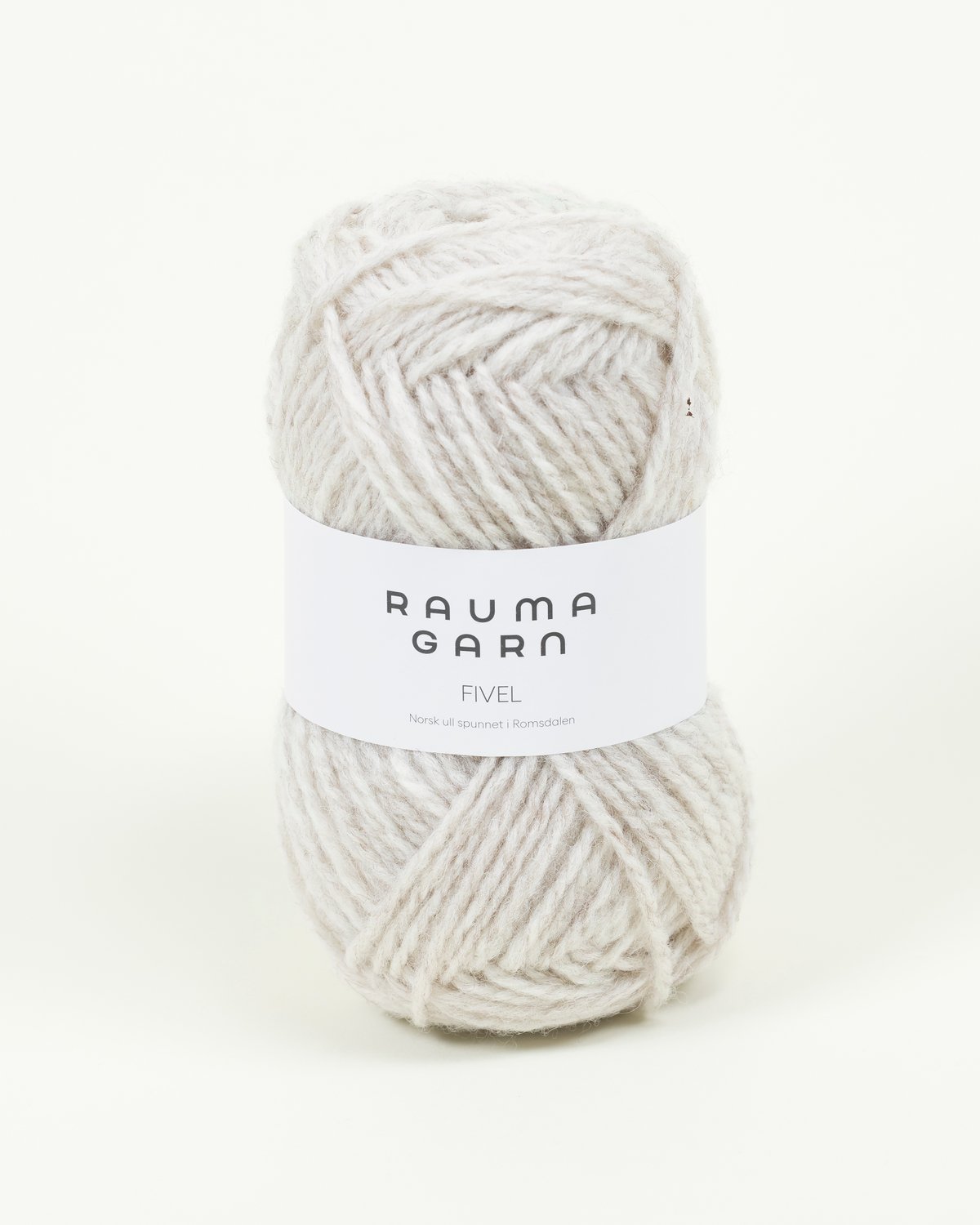 Rauma Garn - Fivel - Lys beige melert (4078)