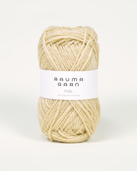 Rauma Garn - Fivel - Lys strågul (08)