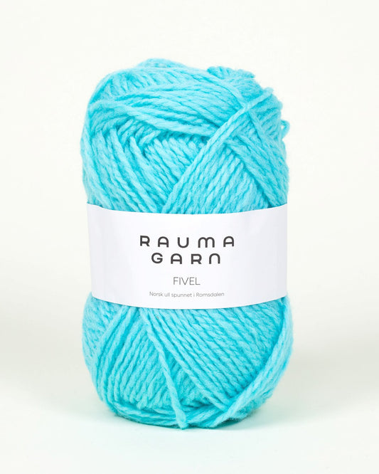 Rauma Garn - Fivel - Lys Turkis (23)