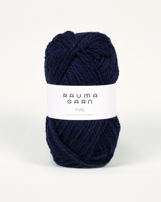 Rauma Garn - Fivel - Marineblå (09)
