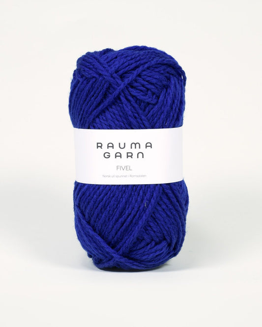 Rauma Garn - Fivel - Mørk blå  (03)