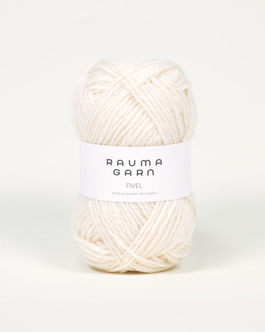 Rauma Garn - Fivel - Natur (01)