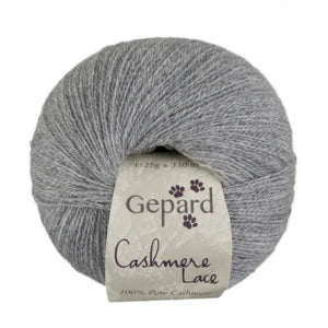 Gepard Garn - Cashmere Lace 540 B Mellemgrå