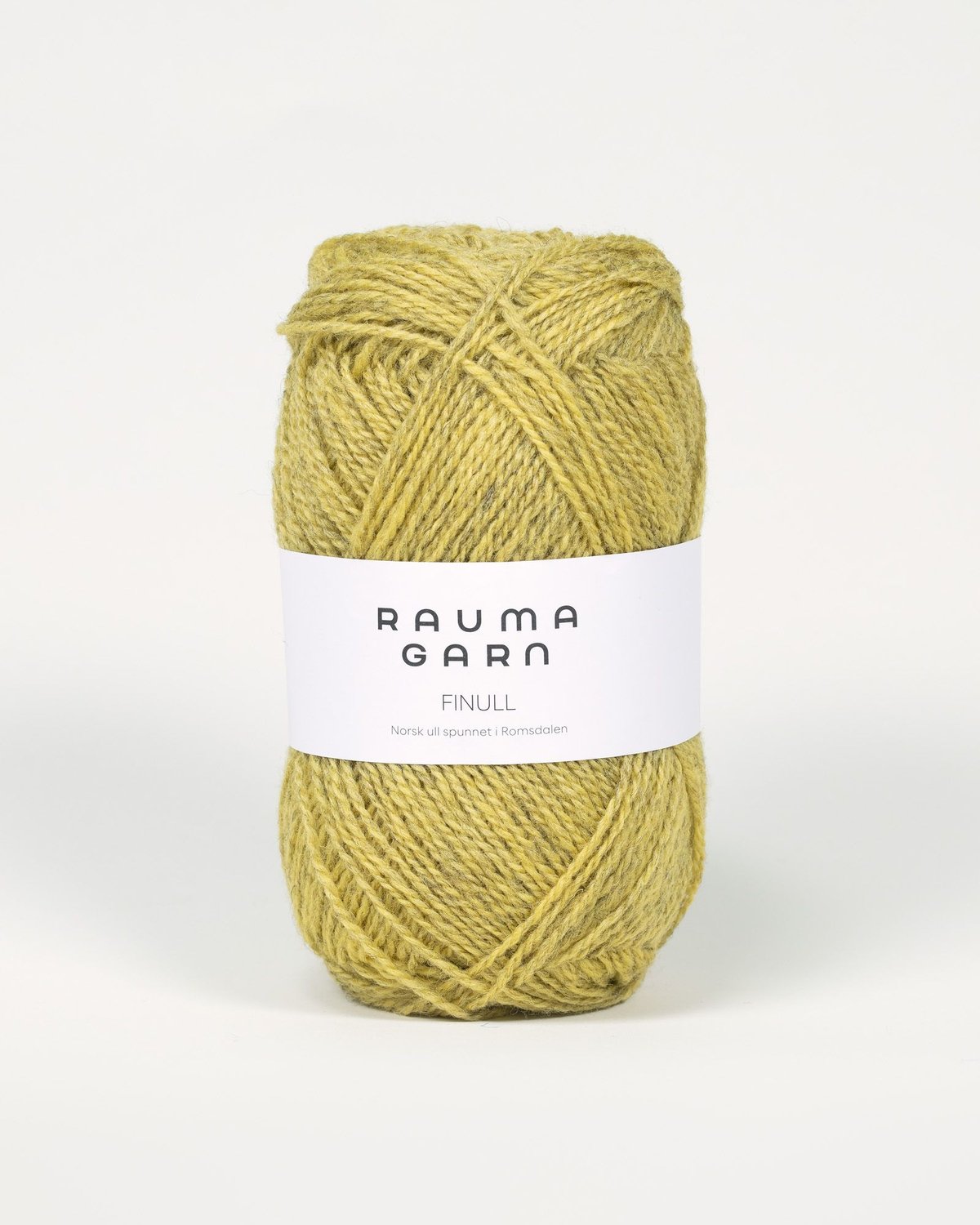 Rauma Garn - Finull - Gul Melertlys (4137)
