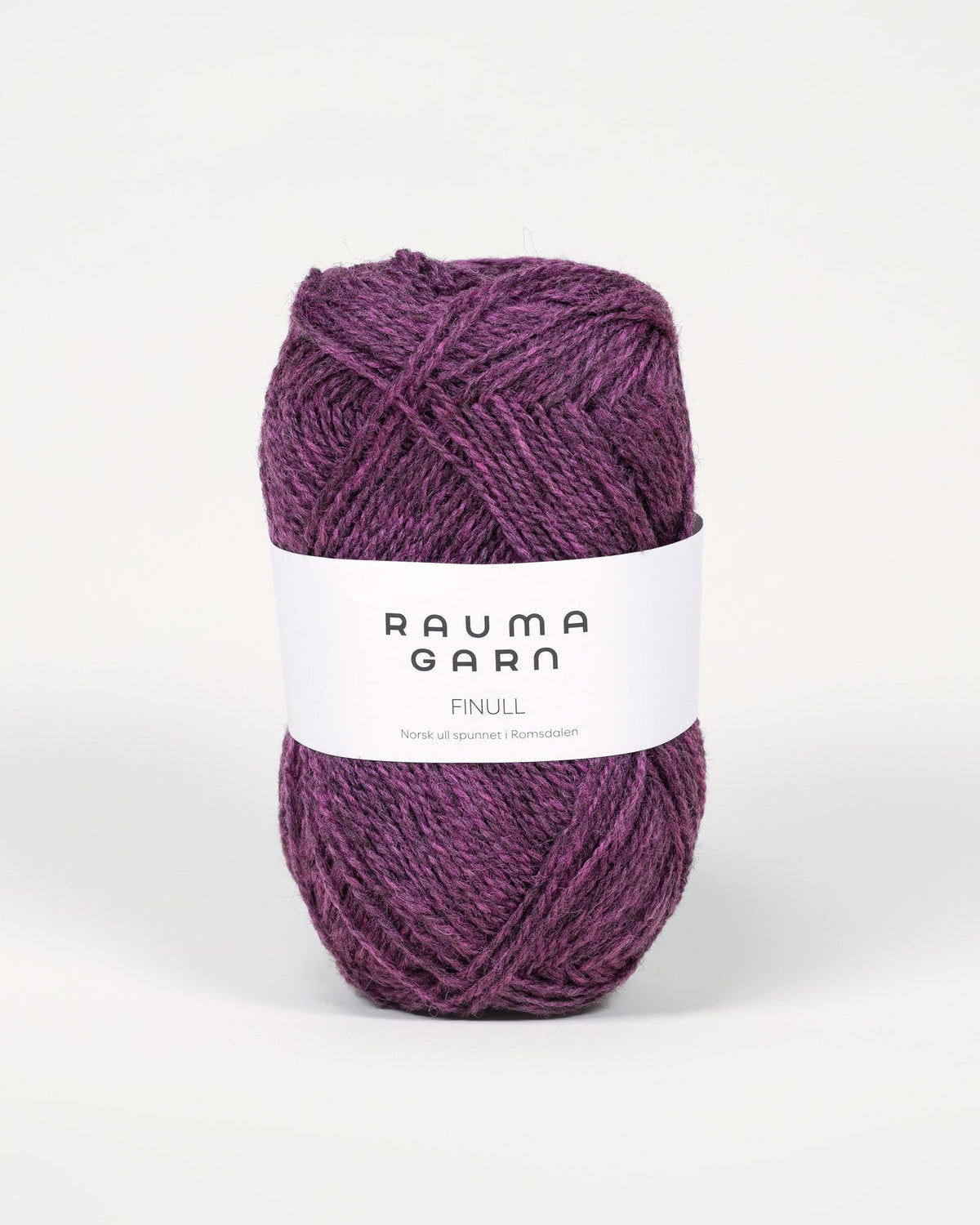 Rauma Garn - Finull - Lyng mørkmelert (4126)