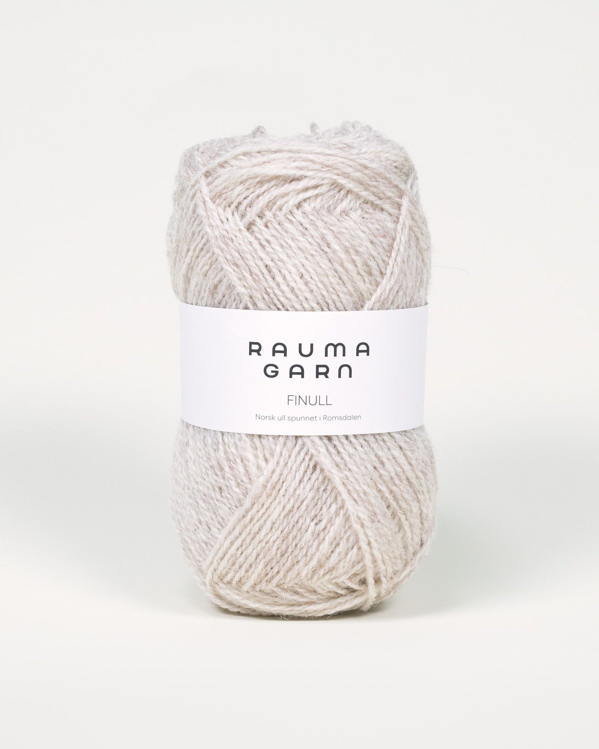 Rauma Garn - Finull - Lys beige melert (4078)