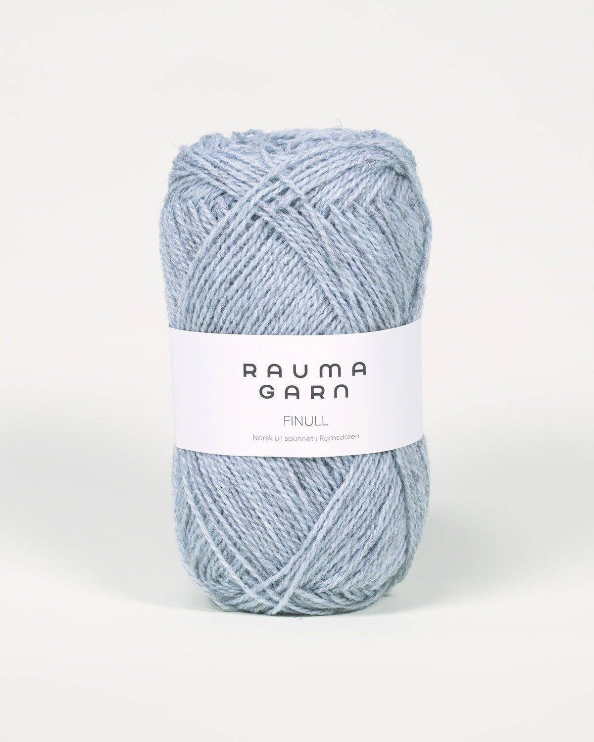 Rauma Garn - Finull - Lys blå lysmelert (4139)