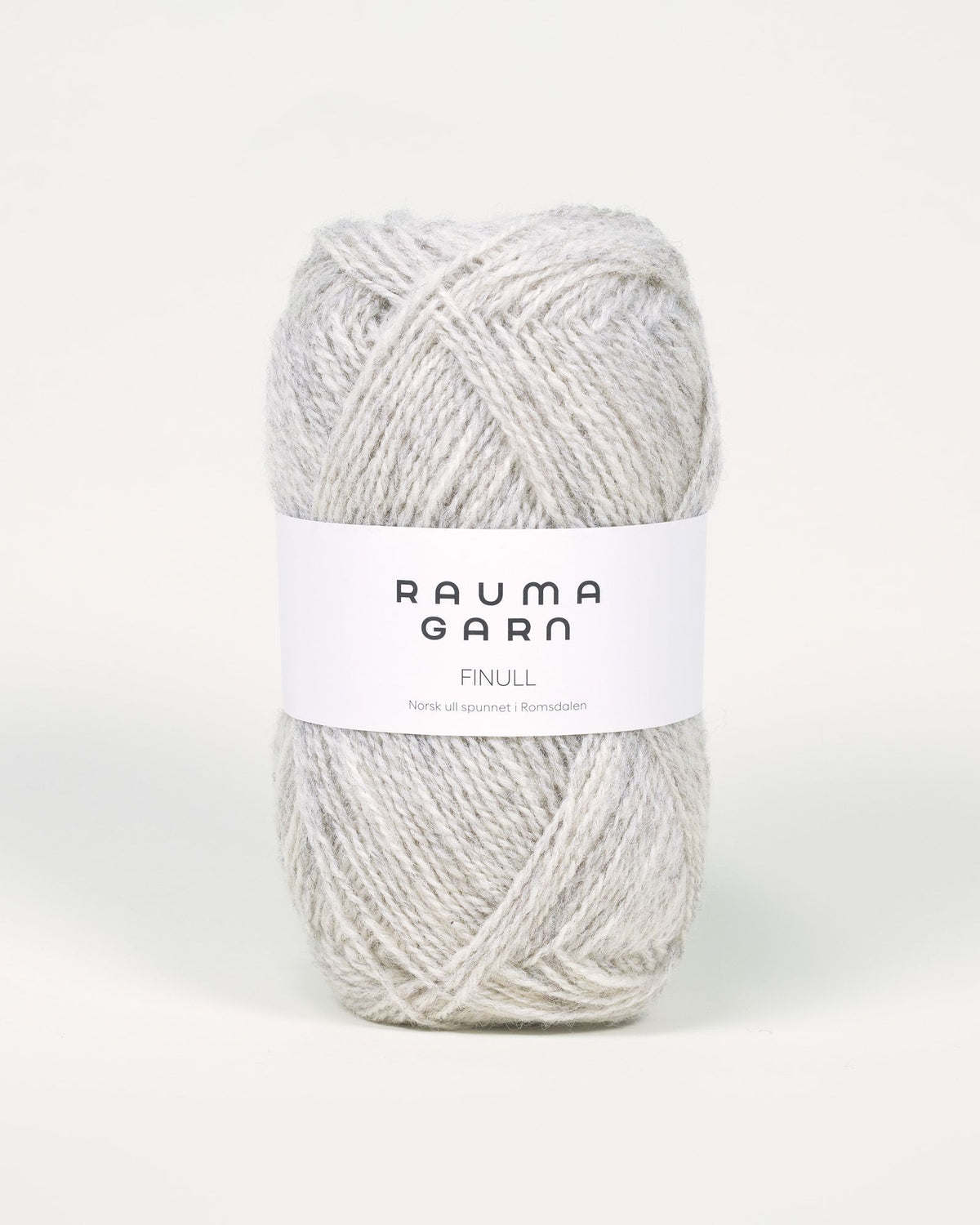 Rauma Garn - Finull - Lys grå Melert (403)