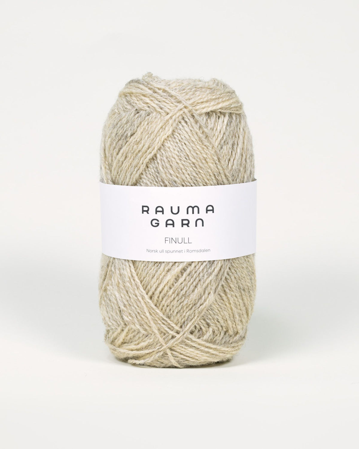 Rauma Garn - Finull - Lys gul lysmelert (4134)