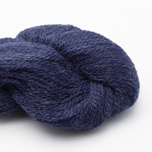 BC Garn - Babyalpaca 10/2 50g RAS - Navy Blue heather RAS (137)