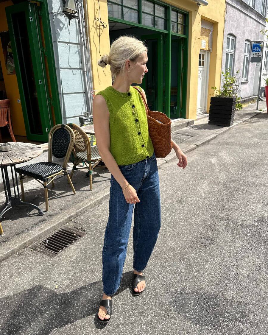 PetiteKnit - Maggie Vest - Opskrift