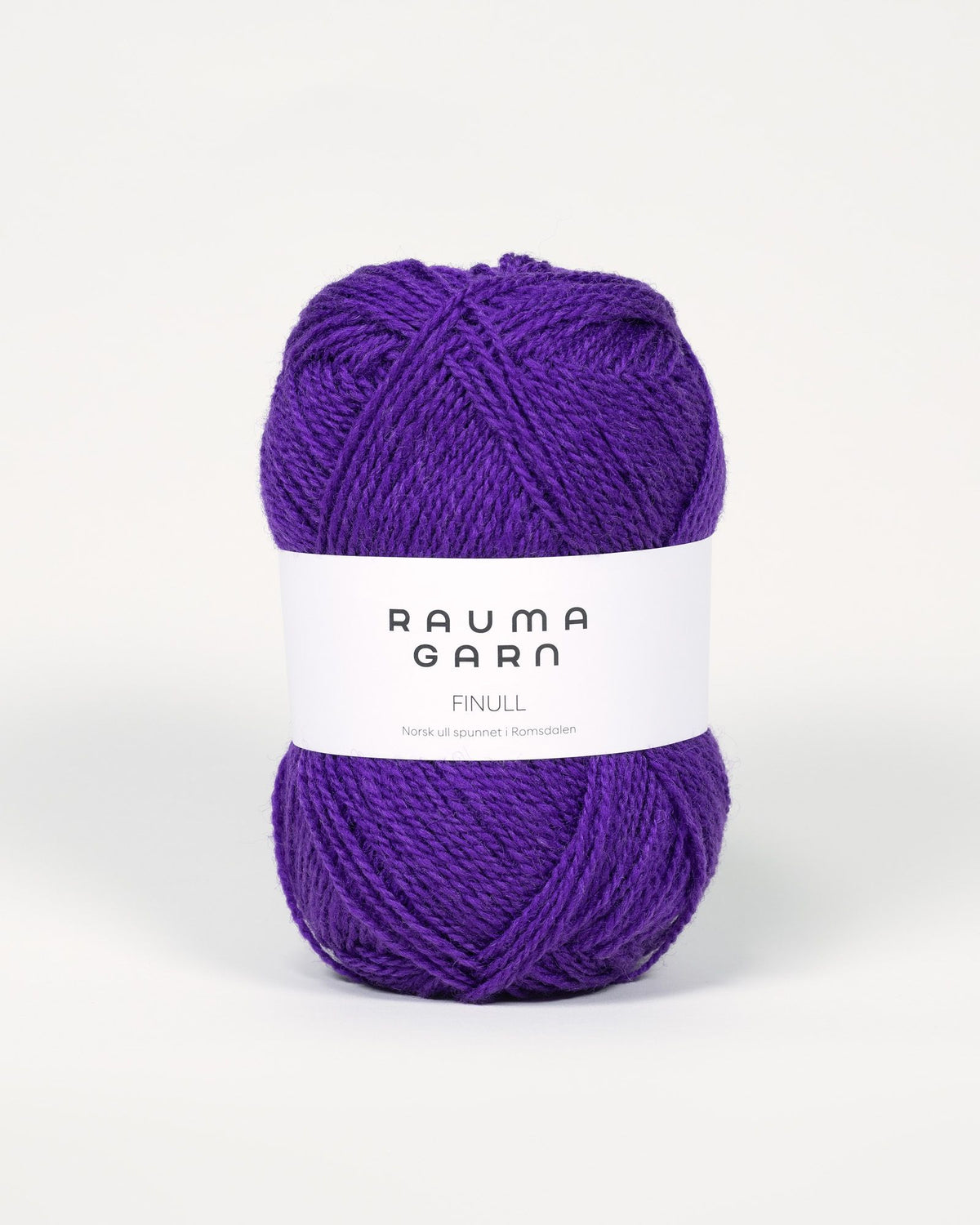 Rauma Garn - Finull - Mørk Lilla (4042)