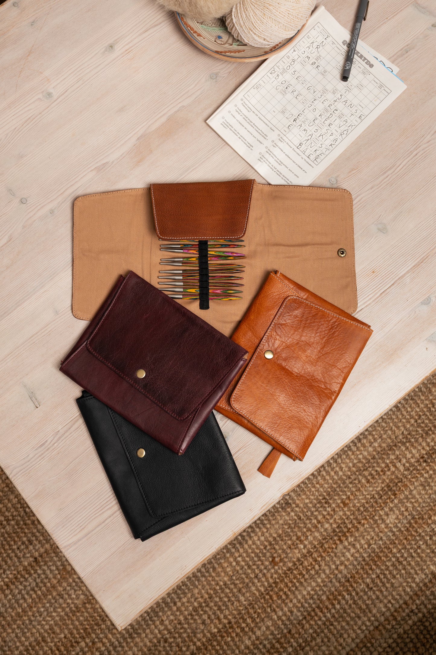 RE:DESIGNED Project 109 – Color: Walnut - Etui til lange rundpindespidser