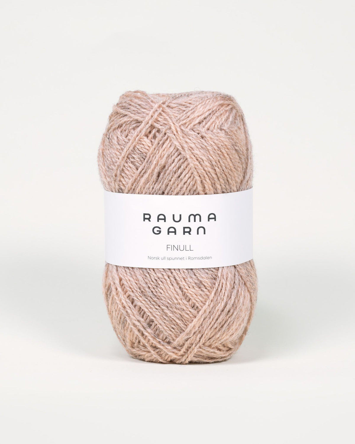 Rauma Garn - Finull - Pudderrosa lysmelert (4138)