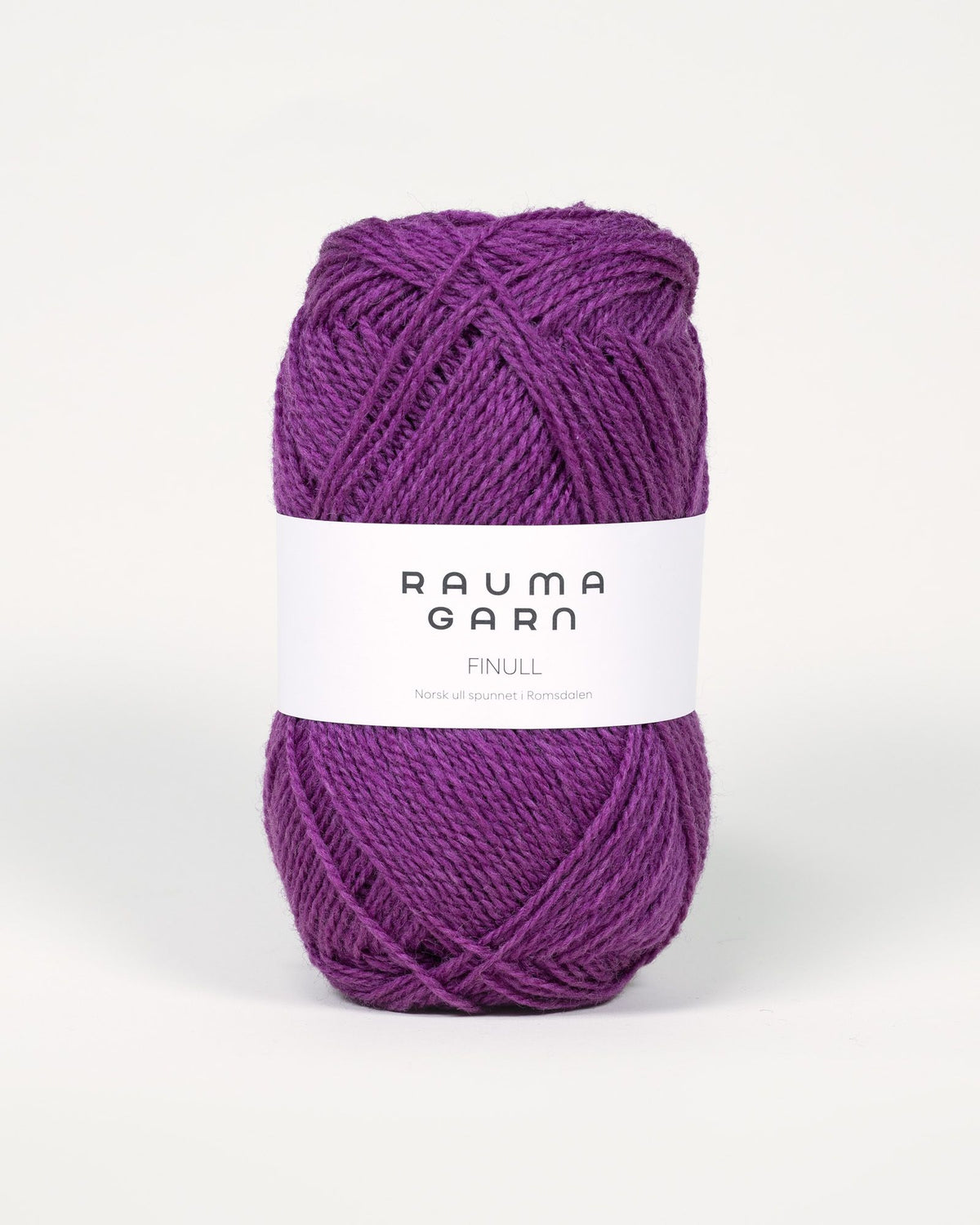 Rauma Garn - Finull - Rødlilla (496)