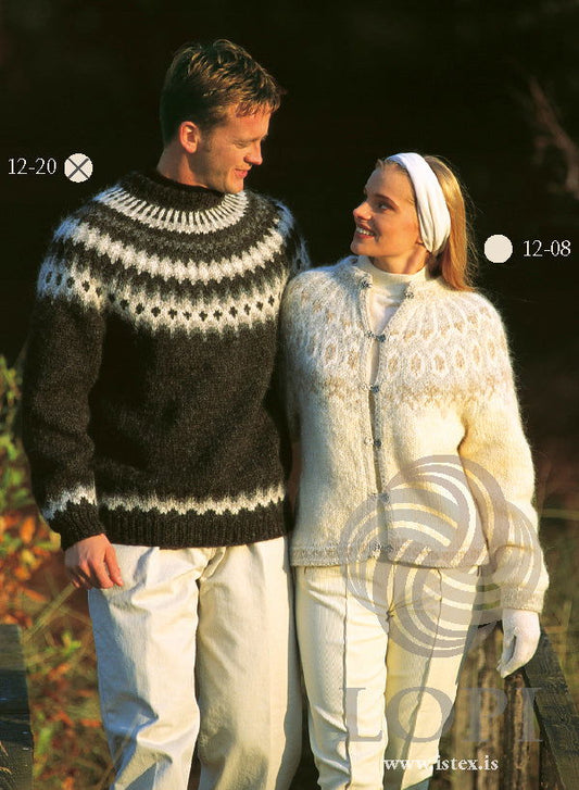 Bonderøvens Sweater STRIKKEKIT – klassisk Álafosslopi sweater