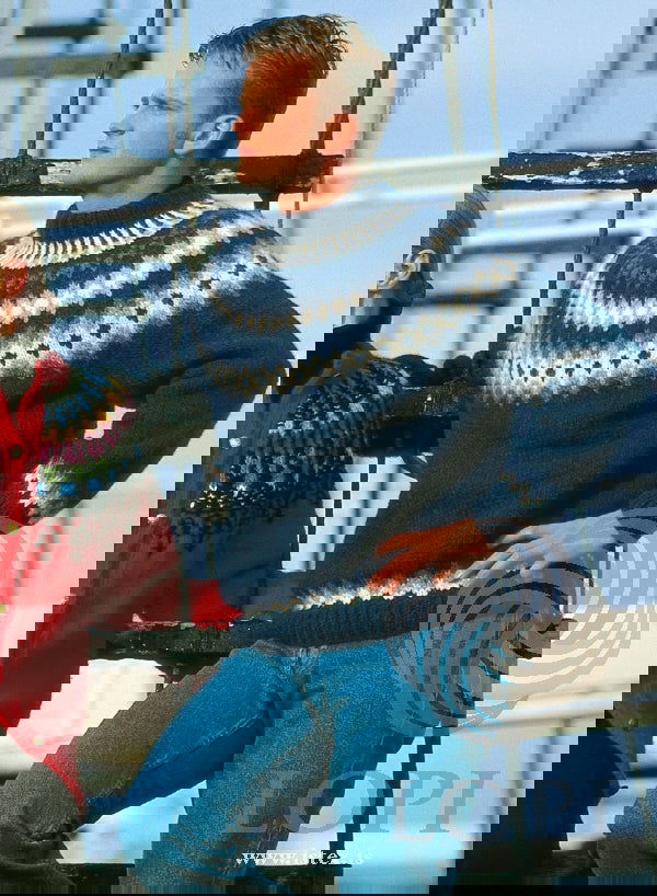 Bonderøvens Sweater STRIKKEKIT – klassisk Álafosslopi sweater