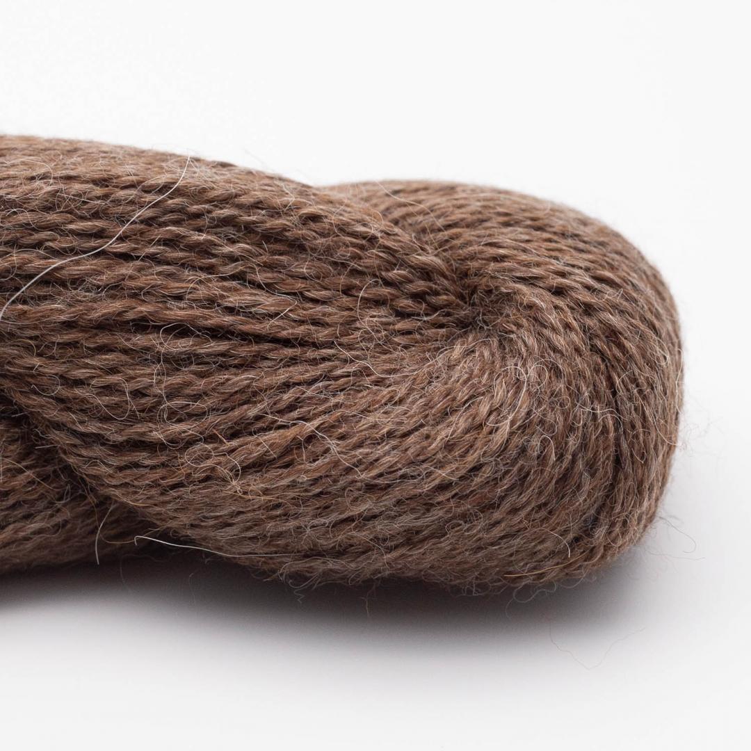 BC Garn - Babyalpaca 10/2 50g RAS - Brun Melange (107)