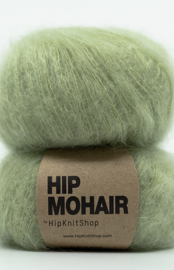 Hip Mohair - Pistachio green